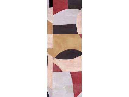 Vliesová geometrická fototapeta na zeď, DG4ILA1011-260, Wall Designs IV, Khroma by Masureel, velikost 1,06 x 2,6 m