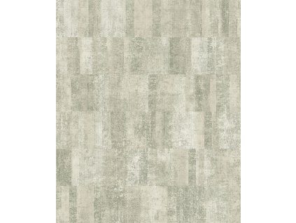 Zelená geometrická vliesová tapeta na zeď, A69403, Omura, Grandeco, velikost 10,05 x 0,53 m