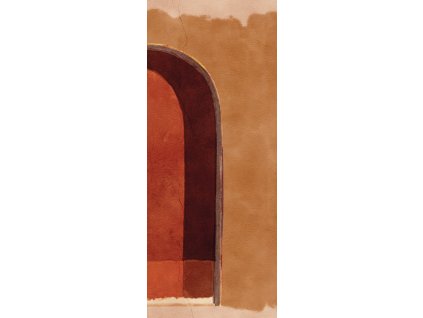 3D Vliesová fototapeta na zeď, podloubí, hnědá, DGALC1012-260, Terra, Masureel, velikost 1,06 x 2,6 m