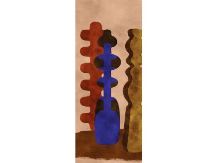 Vliesová fototapeta na zeď, vázy, hnědá, DGPOT1021-260, Terra, Masureel, velikost 1,06 x 2,6 m