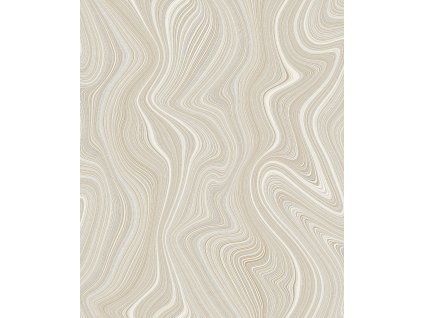 Vliesová tapeta na zeď, linie, šedo-béžová, SO27053, Soleado, Decoprint, velikost 10,05 x 0,53 m