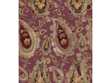 Vliesová tapeta na zeď, ornamenty, červená, 39018, Arché, Cristiana Masi by Parato, velikost 10,05 x 0,53 m