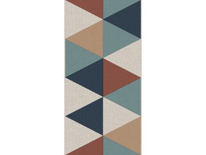 Geometrická vliesová tapetová bordura na zeď, B39094, Arché, Cristiana Masi by Parato, velikost 10,05 x 0,265 m