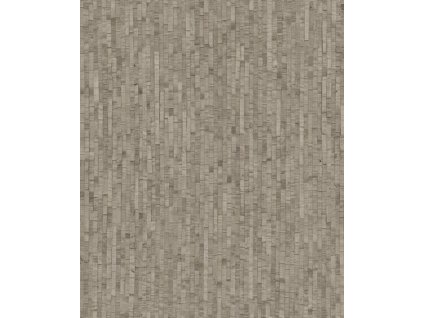 Vliesová tapeta na zeď, hnědá, imitace rohože, M64908, Nomade, Ugépa, velikost 10,05 x 0,53 m