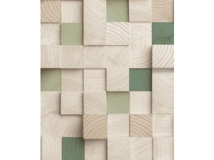 3D Vliesová tapeta na zeď, imitace dřevěného obložení, M80104, Artifice, Ugépa, velikost 10,05 x 0,53 m