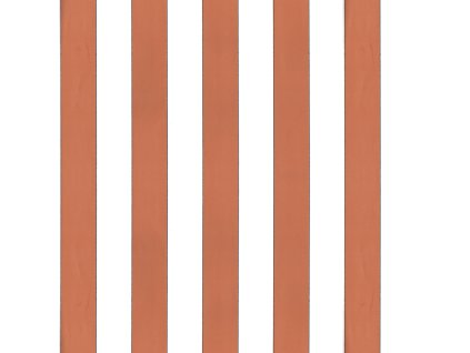 Vliesová tapeta na zeď, oranžovo-bílá, pruhy,  5060-3, Essential Stripes, ICH Wallcoverings, velikost 10,05 x 0,53 m