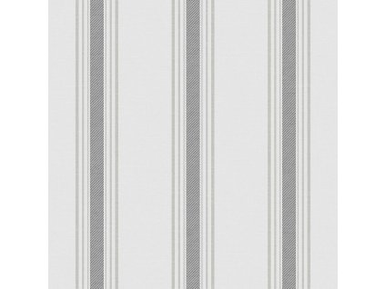 Vliesová tapeta na zeď, černá, pruhy,  9810-3, Essential Stripes, ICH Wallcoverings, velikost 10,05 x 0,53 m