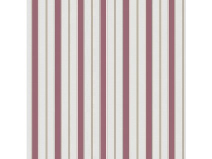 Vliesová tapeta na zeď, červeno-béžová, pruhy,  9816-6, Essential Stripes, ICH Wallcoverings, velikost 10,05 x 0,53 m