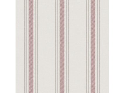 Vliesová tapeta na zeď, růžová, pruhy,  9810-5, Essential Stripes, ICH Wallcoverings, velikost 10,05 x 0,53 m