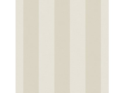 Vliesová tapeta na zeď, béžová, pruhy,  9814-2, Essential Stripes, ICH Wallcoverings, velikost 10,05 x 0,53 m