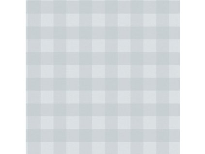 Vliesová tapeta na zeď, modrá, kostka, káro, 9813-4, Essential Stripes, ICH Wallcoverings, 0,53 x 10,05 m, velikost 10,05 x 0,53 m