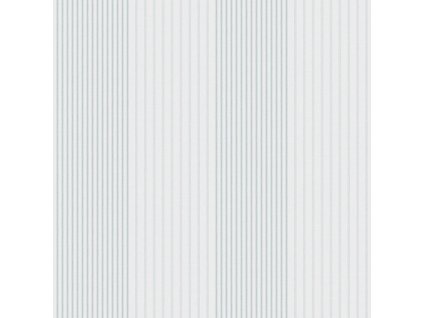 Vliesová tapeta na zeď, modrá, pruhy,  9811-5, Essential Stripes, ICH Wallcoverings, velikost 10,05 x 0,53 m