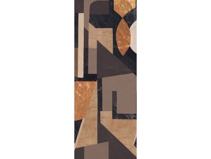 Grafická vliesová obrazová tapeta na zeď, hnědá, DGROC1012-260, Rock, Masureel, velikost 1,06 x 2,6 m