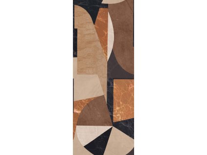Grafická vliesová obrazová tapeta na zeď, hnědá, DGROC1011-260, Rock, Masureel, velikost 1,06 x 2,6 m