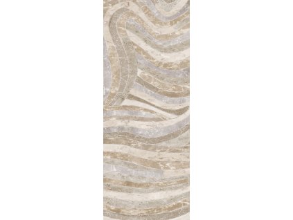 Geometrická vliesová obrazová tapeta na zeď, béžová, DGROC2013-260, Rock, Masureel, velikost 1,06 x 2,6 m