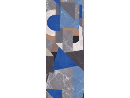Grafická vliesová obrazová tapeta na zeď, modrá, DGROC1043-260, Rock, Masureel, velikost 1,06 x 2,6 m