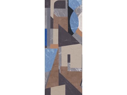Grafická vliesová obrazová tapeta na zeď, modrá, DGROC1042-260, Rock, Masureel, velikost 1,06 x 2,6 m