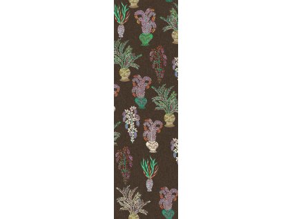 Vliesová obrazová tapeta na zeď, hnědá, květiny, DGJOY1032-260, Joy, Masureel, velikost 0,87 x 2,6 m