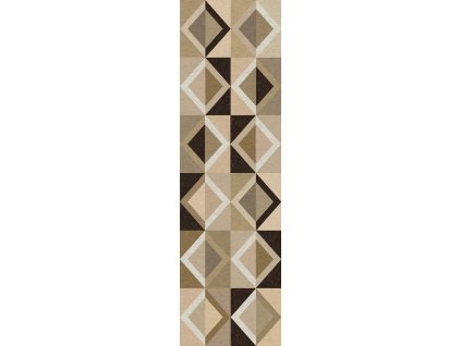Geometrická vliesová obrazová tapeta na zeď, béžová, DGJOY4012-260, Joy, Masureel, velikost 0,87 x 2,6 m