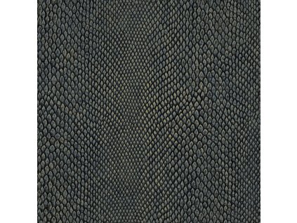 Vliesová tapeta na zeď, modro-zlatá, imitace kůže, NHW1038, Perla, Decoprint, velikost 10,05 x 0,53 m