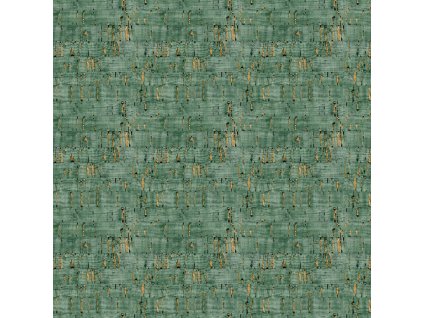 Vliesová tapeta na zeď, zeleno-bronzová, imitace korku, NHW1030, Perla, Decoprint, velikost 10,05 x 0,53 m