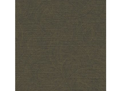 Geometrická vliesová tapeta na zeď, černo-stříbrná, PH3313, Perfect Harmony, Grandeco, velikost 10,05 x 0,53 m