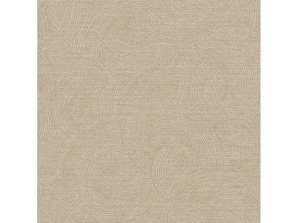 Geometrická vliesová tapeta na zeď, šedo-hnědá, PH3305, Perfect Harmony, Grandeco, velikost 10,05 x 0,53 m