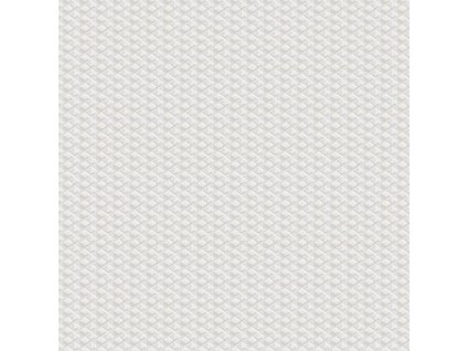 Luxusní geometrická vliesová tapeta na zeď, bílo-krémová, Z15509, Mini Trend,  Zambaiti Parati, velikost 10,05 x 0,53 m