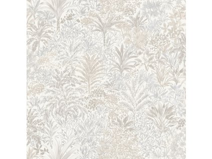 Luxusní vliesová tapeta na zeď, krémová, stromy, listy,  Z15507, Mini Trend,  Zambaiti Parati, velikost 10,05 x 0,53 m