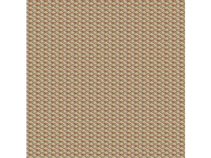 Luxusní geometrická vliesová tapeta na zeď, růžovo-zelená, Z15503, Mini Trend,  Zambaiti Parati, velikost 10,05 x 0,53 m
