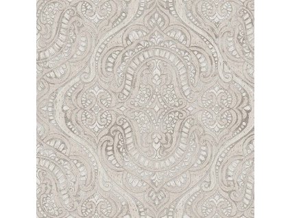 Luxusní vliesová tapeta na zeď, šedo-béžová, zámecká, 42215, Aura, Cristiana Masi by Parato, velikost 10,05 x 1,06 m