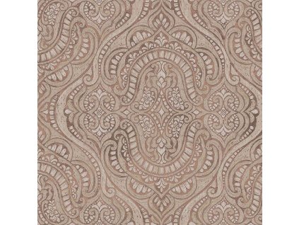 Luxusní vliesová tapeta na zeď, hnědá, zámecká, 42214, Aura, Cristiana Masi by Parato, velikost 10,05 x 1,06 m