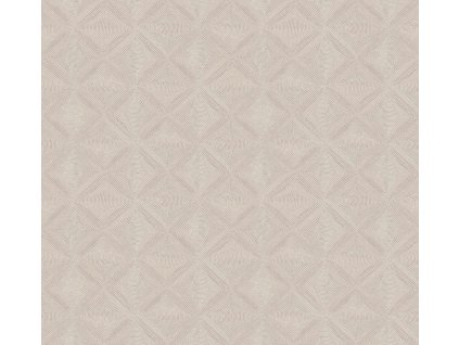 Geometrická vliesová tapeta na zeď, béžová, etno, AMA103, Amani, Masureel, velikost 10,05 x 0,7 m
