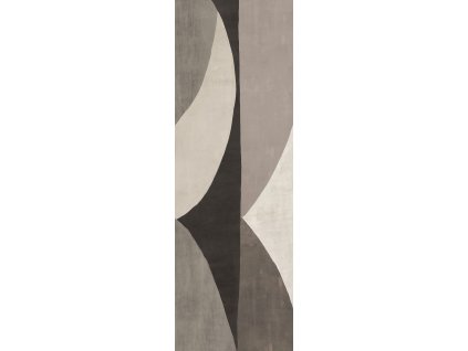 Geometrická vliesová obrazová tapeta na zeď, šedá, DGAMA3031-260, Amani, Masureel, velikost 1,06 x 2,6 m