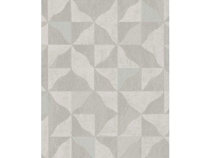 Geometrická vliesová tapeta na zeď, šedo-béžová, 340321, Sensory Eijffinger, velikost 10 x 0,7 m
