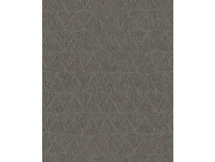 Geometrická vliesová tapeta na zeď, hnědá, 340347, Sensory Eijffinger, velikost 10 x 0,52 m
