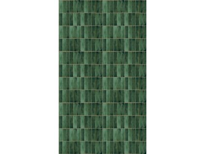 Vliesová obrazová tapeta na zeď, obklady, zelená, FW4045-4, Feature Walls, Decoprint, velikost 1,59 x 2,8 m