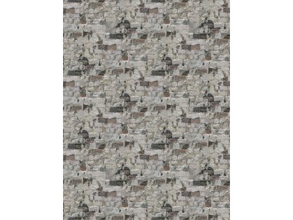 Vliesová obrazová tapeta na zeď, šedá, cihly, FW4056-2, Feature Walls, Decoprint, velikost 2,12 x 2,8 m