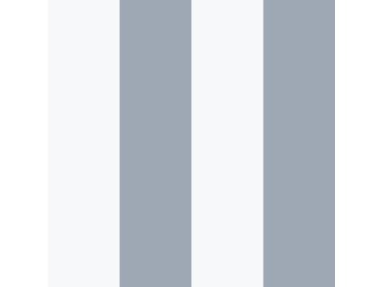 Vliesová tapeta na zeď, modro-bílá, pruhy, 293-2, Enzo, ICH Wallcoverings, velikost 10,05 x 0,53 m