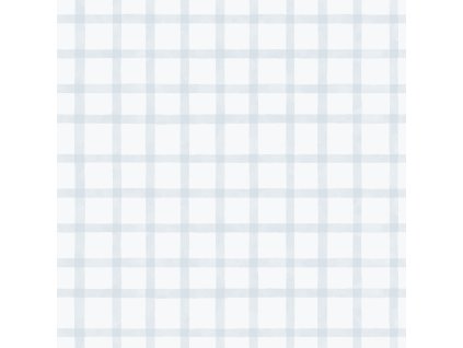 Geometrická vliesová tapeta na zeď, modrá, káro, 290-2, Enzo, ICH Wallcoverings, velikost 10,05 x 0,53 m