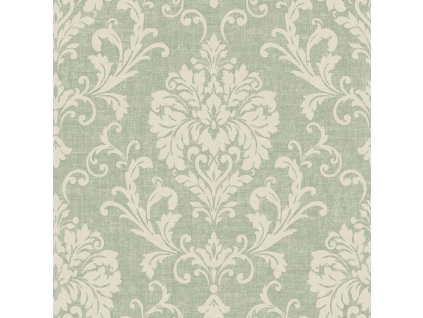 Vliesová tapeta na zeď, zelená, zámecká, ornamenty, IC2003, Finest Selection, Vavex, velikost 10,05 x 0,53 m