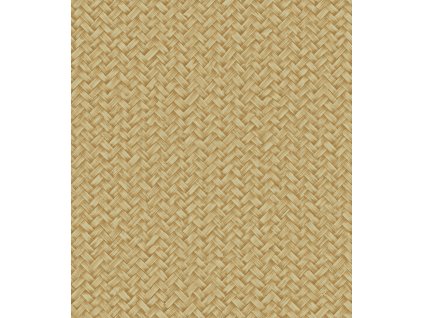 Luxusní vliesová tapeta na zeď, hnědo-béžová, imitace rohože, Z57718, Architexture 2,  Zambaiti Parati, velikost 10,05 x 0,53 m