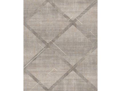 Geometrická vliesová tapeta na zeď, šedá, 124125, Element, Graham Brown Premium, velikost 10 x 0,52 m