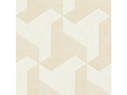 Vliesová tapeta na zeď, geometrická, béžová, 27507, Sintesi, Cristiana Masi by Parato, velikost 10,05 x 0,53 m