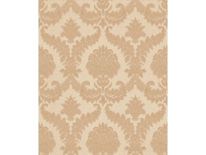 Vliesová tapeta na zeď, hnědá, zámecký vzor, 25728, The Best Classic & Elegant, Cristiana Masi by Parato, velikost 10,05 x 0,53 m