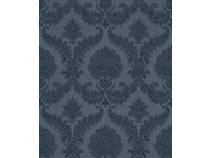 Vliesová tapeta na zeď, modrá, zámecký vzor, 25727, The Best Classic & Elegant, Cristiana Masi by Parato, velikost 10,05 x 0,53 m