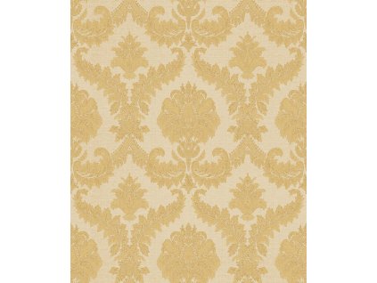 Vliesová tapeta na zeď, zlato-béžová, zámecký vzor, 25723, The Best Classic & Elegant, Cristiana Masi by Parato, velikost 10,05 x 0,53 m