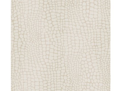 Vliesová tapeta na zeď, zlato-krémová, imitace kůže, ZON303, Amazone, Masureel, velikost 10,05 x 0,7 m