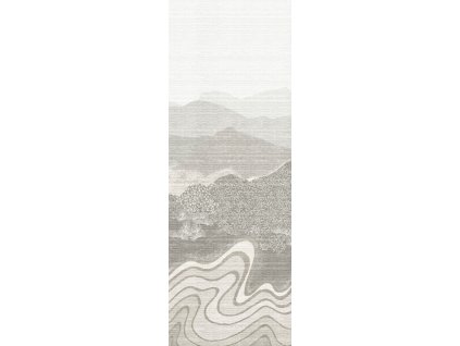 Vliesová obrazová tapeta na zeď, šedá, horská krajina, DGZON2011-300, Amazone, Masureel, velikost 1,06 x 3 m