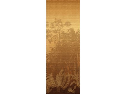 Vliesová obrazová tapeta na zeď, hnědá, palmy, DGZON1033-260, Amazone, Masureel, velikost 1,06 x 2,6 m